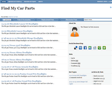 Tablet Screenshot of findmycarparts.com